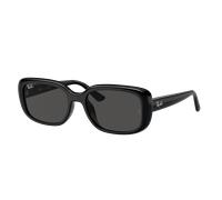 Ray-Ban Unisex Sunglass RB4421D Bio-Based - Couleur du Monture: Noir, Couleur de Lentille: Gris foncé
