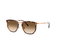 Ray-Ban Unisex Sunglass RB4451 - Couleur du Monture: Orange transparent, Couleur de Lentille: Marron dégradé incolore