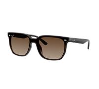Ray-Ban Unisex Sunglass RB4466D - Couleur du Monture: Marron foncé transparent, Couleur de Lentille: Dégradé marron