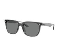 Ray-Ban Unisex Sunglass RB4466D - Couleur du Monture: Transparent Gris, Couleur de Lentille: Gris foncé