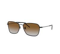 Ray-Ban, unisex, Accessoires, Noir, Taille: 58 MM Authentiques Lunettes de Soleil Caravan Reverse