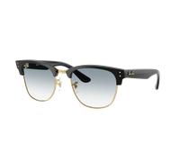 Ray-Ban Unisex Sunglass RBR0504S Clubmaster Reverse - Couleur du Monture: Noir sur Or, Couleur de Lentille: Bleu dégradé transparent
