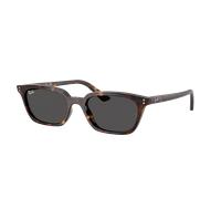 Ray-Ban Unisex Sunglass Zaya Bio-Based - Couleur du Monture: Havana, Couleur de Lentille: Gris foncé