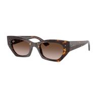 Ray - Ban Unisex Ray - Ban RB4430 ZENA 135913 Lunettes de soleil Injecté Tortue Marron Géométrique Normale Ombré
