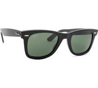 Ray - Ban Unisex Ray - Ban RB2140 WAYFARER 135831 Lunettes de soleil Acétate Noir Vert Carré Normale