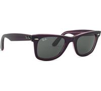 Ray - Ban Unisex Ray - Ban RB2140 WAYFARER 1447B1 Lunettes de soleil Acétate Violet Gris Carré Normale