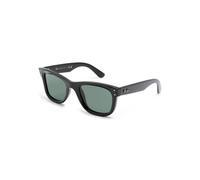 Ray - Ban Unisex Ray - Ban RBR0502S WAYFARER REVERSE 6677VR Lunettes de soleil Acétate Noir Vert Carré Normale