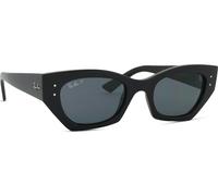 Ray - Ban Unisex Ray - Ban RB4430 ZENA 667781 Lunettes de soleil Injecté Noir Gris Géométrique Polarisé