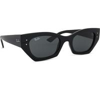 Ray-Ban Lunettes de soleil RB4430 ZENA 667787 – Unisexe, monture injectée noire, verres gris