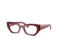 Ray-Ban - Zena Rx7330 8436 Lunettes - unisex - Accessoires - Brun - Taille: 49 MM