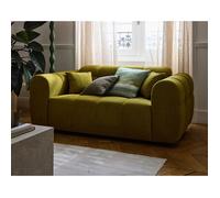 Lisa Design - Ray - canapé Droit 2 Places en Tissu texturé, Vert