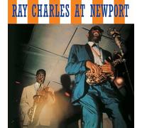 Ray Charles at Newport-Vinyle Transparent