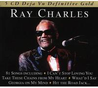 RAY CHARLES - DEFINITIVE GOLD- BOX-SET 5 CD NEUF
