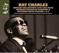 RAY CHARLES - SINGLES COLLECTION 1949-1962 PLUS 4 CD NEUF