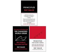 Ray Dalio Collection 3 Books Set (Principles Life and Work, Principles for Dealing with the Changing World Order, Principles Your Guided Journal)