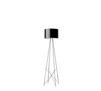 FLOS Lampadaire Ray F2 – métal noir – H 171 cm – avec variateur