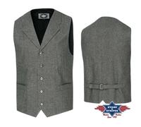 "RAY" GILET Old West Stars and Stripes Homme