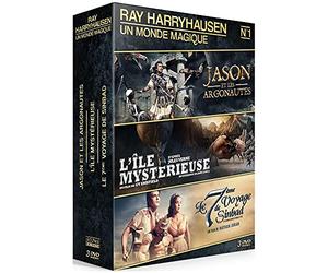 Ray Harryhausen - Coffret n° 1 : Jason et les Argonautes + L'Île Mystérieuse + Le 7ème Voyage de Sinbad [Pack]