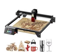 RAY5 20W 10W 5W Machine de découpe de gravure Laser bricolage graveur avec écran tactile 3.5 '400*400mm WIFI Kit d'outils de travail à domicile