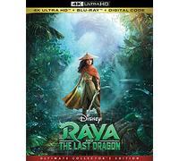 Raya And The Last Dragon [Ultra Hd] With Blu-Ray, 4k Mastering, Collector's E