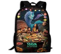 Raya and The Last Dragon Sac à dos cartoon Sac d'école Sac d'école Sac à dos Sac d'école Sac à dos Sac à dos Sac d'école primaire étanche réglable, 11, 27 * 14 * 35 cm (13 Zoll), Rucksack