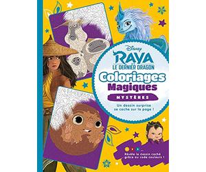 RAYA ET LE DERNIER DRAGON - Coloriages Magiques - Mystères - Disney