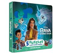 Raya Et Le Dernier Dragon - 5 Puzzles Pour Raconter L'histoire