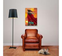 Raya et le Dernier Dragon - Poster - Raya + cadre amovible, Shinsuke® Maxi MDF blanc, vitre acrylique