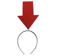 RAYAGE DE CARAGE, Bandeau de marque d'exclamation | Funny Exclamation Mark Band de cheveux Arrowhead - Accessoires de cheveux fantaisie pour fournitures de fête de produits photographiques