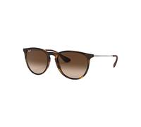 Ray - Ban Femme RB4171 ERIKA 865/13 Lunettes de soleil Injecté Tortue Marron Pantos Normale