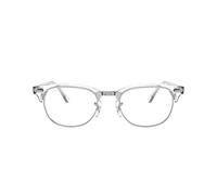 Rayban mixte adulte 0RX 5154 2001 49 Lunettes de soleil, Blanc (White Transparent)