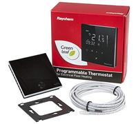 RAYCHEM 1 x Salus SQ610RF Quantum Thermostat d'ambiance sans Fil pour Chauffage au Sol, Green, 86 mm x 86 mm x 11 mm