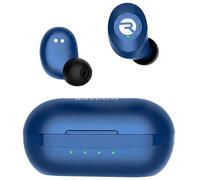 Raycon Écouteurs de Tous Les Jours Écouteurs sans Fil Bluetooth avec Microphone - Son stéréo Écouteurs Intra-Auriculaires Bluetooth Écouteurs sans Fil véritables 32 Heures de Lecture (Bleu Mat)