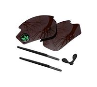 Raydi Verres de rechange en polycarbonate et kits de caoutchouc pour lunettes de soleil Rudy Project Rydon - Marron ambré - Polarisé