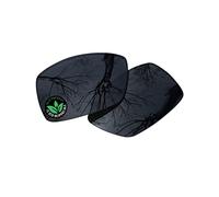 Raydi Verres de rechange en polycarbonate pour lunettes de soleil rectangulaires Costa Del Mar Reefton - Noir uni - Polarisés