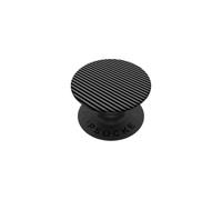 Rayé Noir et Gris PopSockets PopGrip Adhésif
