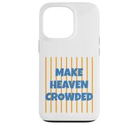 Rayé rendent Le Paradis bondé Coque pour iPhone 13 Pro