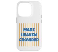 Rayé rendent Le Paradis bondé Coque pour iPhone 14 Pro