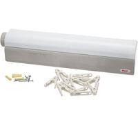 Rayen 0030 Séchoir mural - gagnez de la place avec cet étendoir à linge à 6 fils, Argente