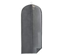 Rayen 2015.12 vêtement pour penderie | Housse de Costume sur Cintre avec Fermeture à glissière | Couvre-Robe résistant à la poussière, à l'humidité et aux Mites, Polyester, Gris foncé, 60 x 150 cm