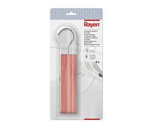 Rayen 2400 Lot de 2 Antimites PE Plastic/Natural Essence de Lavande Bleu 12,5 x 8,5 x 0,5 cm