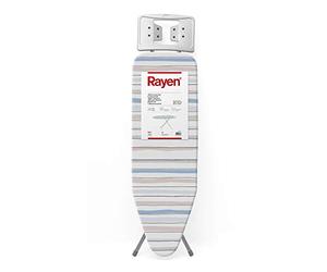 Rayen 6237.01 Table à Repasser Basic, Rayures, 120 x 38 cm