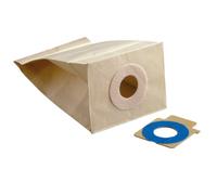 Rayen 6386.50 Lot de 5 Sacs d'Aspirateur Paper/Polyamide Discs Marron 30 x 18 x 14 cm