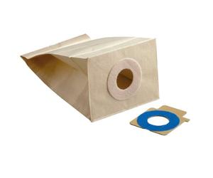 Rayen 6386.50 Lot de 5 Sacs d'Aspirateur Paper/Polyamide Discs Marron 30 x 18 x 14 cm