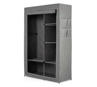 Rayen Armoire avec étagères Gris 105 x 161 x 45 cm 2384.01