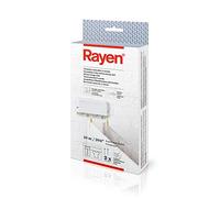 Rayen | Étendoir Extensible 2 Cordes | Étendoir Mural | Système de Rétractation Automatique | Inclut Chevilles, Vis et Crochets | Permet d'Étendre Jusqu'à 15 m