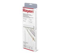 Rayen | Extensible Porte-Linge | 4 Cordes indépendantes | Ramassage Automatique des Cordes | Porte-vêtements pour l’intérieur s/extérieur | Zone de Pose 20 m, Blanc