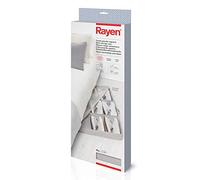 Rayen | Housse de Rangement à Chaussures | Housse spéciale pour Chaussures | Respirant | avec poignées et Double Fermeture éclair | Capacité jusqu'à 9 Paires | Gamme Premium | 90 x 50 x 10,5 cm