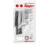 RAYEN - Housse vêtement x6:3 65x100 +3 65x150 anti mites transp 6048