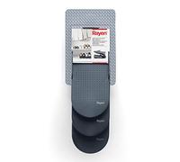 Rayen Lot de 3 organiseurs de Chaussures en polypropylène Gris 25 x 6,5 x 26 x 13 x 10 cm, NC